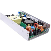 EOS Power Power Supply, AC-DC, 800W, 12V, Medical, U-Channel, MVPS600 Series