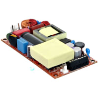 EOS Power Power Supply, AC-DC, 180W, 24V, Open Frame, Industrial, ULP180 Series