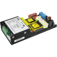 EOS Power Power Supply, AC-DC, 48V, 4.16A, 90-240V In, Open Frame, Pnl Mnt, Medical, 200W, M Series