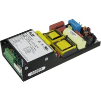 EOS Power Power Supply, AC-DC, 15V, 13.3A, 90-240V In, Open Frame, Panel Mount, 200W, LFVTL Series