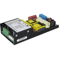 EOS Power Power Supply, AC-DC, 12V, 16.6A, 90-240V In, Open Frame, Panel Mount, 199W, LFVTL Series