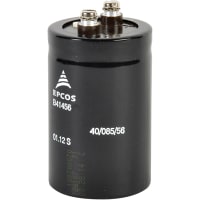 EPCOS Capacitor, Alum Electrolytic, Cap 47000uF, Screw Terminal, 40V, 51.6X80.7mm