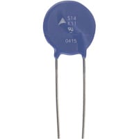 EPCOS Varistor, 11 Vrms @ +85 C, 14 VDC @ +85 C, 36 V (Max.) @ +25 C, Metal Oxide