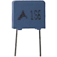 EPCOS Capacitor, Polyester Film, 0.001 uF, 250 VDC/160 VAC, +/- 5, Radial Leaded