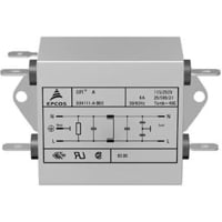 EPCOS Filter General Purpose 2-Line EMC 1 Ph Op-V 250VAC/VDC Curr 10A Flange Mnt