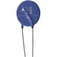 EPCOS Varistor, 130 Vrms @ +85 C, 170 VDC @ +85 C, 8000 A (Max.) @ +85 C, Leaded