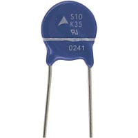 EPCOS Varistor, 35 Vrms @ +85 C, 45 VDC @ +85 C, 110 V (Max.) @ +25 C, Metal Oxide