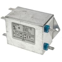 EPCOS B84113C Series 3A 250Vac 60Hz Flange Mount Power Line Filter w/ Tab Terminals