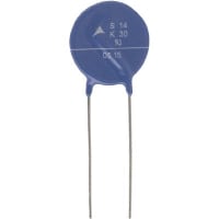 EPCOS Varistor, 30 Vrms @ +85 C, 38 VDC @ +85 C, 1000 A (Max.) @ +85 C, Leaded