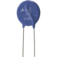 EPCOS Varistor, 130 Vrms @ +85 C, 170 VDC @ +85 C, 10000 A @ +85 C, Metal Oxide