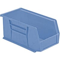 Akro-Mils Storage Bin; Polypropylene; Blue; 10-7/8 in. L X 5-1/2 in. W X 5 in. H