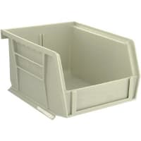 Akro-Mils Storage Bin; Polypropylene; Stone; 5-3/8 in. L X 4-1/8 in. W X 3 in. H