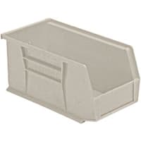 Akro-Mils Storage Bin; Polypropylene; Stone; 7-3/8 in. L X 4-1/8 in. W X 3 in. H