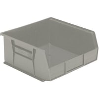 Akro-Mils Storage Bin; Polypropylene; Stone; 14-3/4 in. L X 5-1/2 in. W X 5 in. H