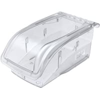 Akro-Mils Storage Bin; Insight; Ultra Clear; ploycarbonate; 73/8 x 41/8 x 31/4 in.