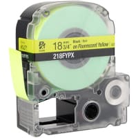 Epson LabelWorks Industrial Tape Cartridge, Black on Fluorescent Yellow, 3/4" x 16 Ft, PX Series