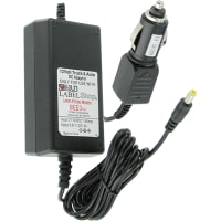 Epson LabelWorks Truck & Auto 12V- DC Adapter for LABLESHOP BEE3