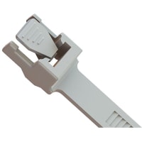 Essentra Components Cable Tie, Realeasable, Nylon, 10.5" L, 2.5" Hold Dia, 40 lbs, Cable Tie Series