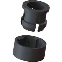 Essentra Components Natural Nylon Spacer 0.21 in. (Clip), 0.14 in. (Ring)Nylon 6/6T1 Series LED