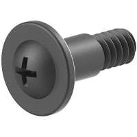 Essentra Components Shoulder Screws - Phillips, Zinc Plated Carbon Steel, Thread, Mounts VG-1;VG-3