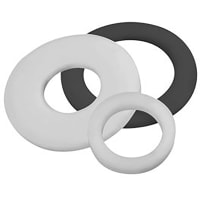 Essentra Components Flat Washer, .81 ID, 1.49 OD, .062 Thick