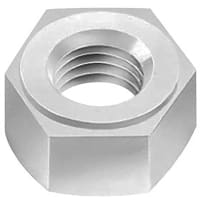 Essentra Components Hex Nut, M3 X .5 Thread, 2.2 Height