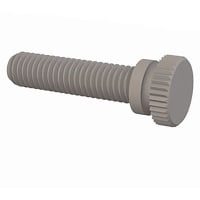 Essentra Components Knurled Thumb Screw, 3/8-16 Thread, 1 1/2 Lg