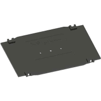 Essentra Components Splice Tray Lid: 5.0 mmH x 170.0 mmL x 103.5 mmW, Black, Polyphenylene Ether;Pol