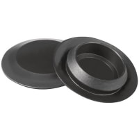 Essentra Components SHEET METAL PLUG - FLUSH:LDPE BLACK