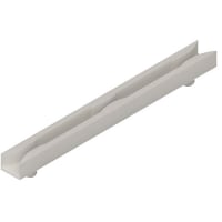 Essentra Components Card Guide, Horizontal, Natural, Nylon 6/6, Holds .062 in Max Panel, 5.500 in Lon