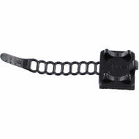 Essentra Components Mounting strap with adhesive mount, black