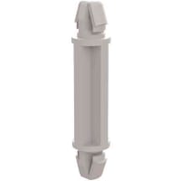 Essentra Components Spacer; Dual Locking Arrowhead Post; Length .500in; Nylon 6/6; UL94V-2; Natural