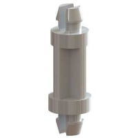 Essentra Components Spacer, Lock, Natural, 3/16 in Spc