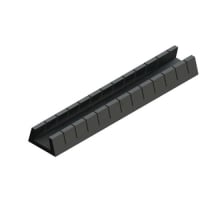 Essentra Components Grmt.Roll.Serrated. Blk..037-.071 in.1 EA=100 Ft