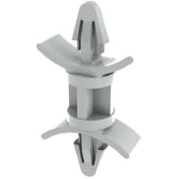 Essentra Components Circuit Board Support, Dual Locking, 4 mm, Nylon 6/6, 7.1 mm, 1/4 in.