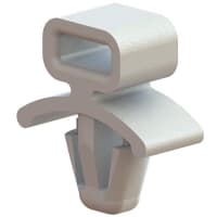 Essentra Components Holder, Cable Tie, Arrow Mount, Ntrl Nylon 6/6, 5/8" L, 9/32" W, 11/16" H