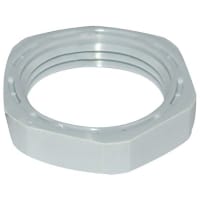 Essentra Components Cable Gland Locknut; Grey; 1 NPT