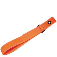 Essentra Components Cable Tie; Cinch Strap/Hook & Loop; w/EndGrommet; L 12in; W 1in; Orange; Pk10