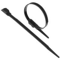 Essentra Components CABLE TIE DOUBLE LOCKING:NYL BLACK