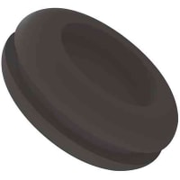 Essentra Components DIAPHRAGM GROMMET:PVC BLACK