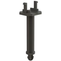 Essentra Components Fiber Guide Spt Post, Black, 10MM Spc