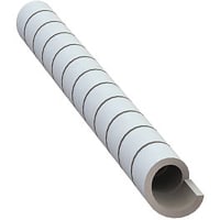 Essentra Components Spiral Wrap, .313-3.00 Bundle, 3/8 OD, .052 Wall