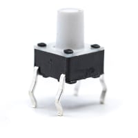 E-Switch Tactile Switch, TL1105 Series, SPST-NO, 8.0mm Top Actuated, 0.05A, 12VDC, PC