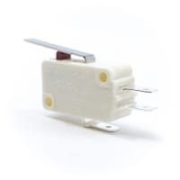 E-Switch Snap Action Switch, SPDT, ON-MOM, LS Series, Straight Lever, 15A, 125VAC, QC