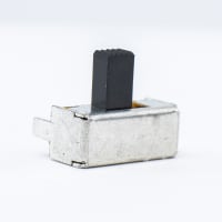 E-Switch Slide Switch, EG Series, SPDT, Non-Shorting, ON-ON, 200mA DC, 30VDC, R/A, PC