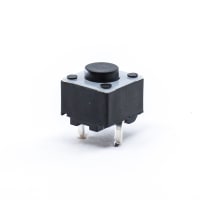 E-Switch Tactile Switch, TL1150 Series, SPST-NO, Top Actuated, 0.05A, 12VDC, PC