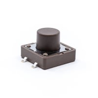 E-Switch Tactile Switch, TL3300 Series, SPST-NO, 8.5mm Top Actuated, 0.05A, 12VDC, Gull