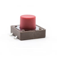 E-Switch Tactile Switch, TL3300 Series, SPST-NO, 8.5mm Top Actuated, 0.05A, 12VDC, Gull