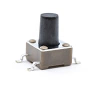 E-Switch Tactile Switch, TL3301, SPST-NO, OFF-(ON), 8.5mm Top Actuated, 0.05A, 12VDC