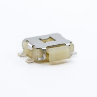 E-Switch Tactile Switch, TL1014 Series, SPST-NO, Side Actuated, 0.05A, 12VDC, Gull Wing